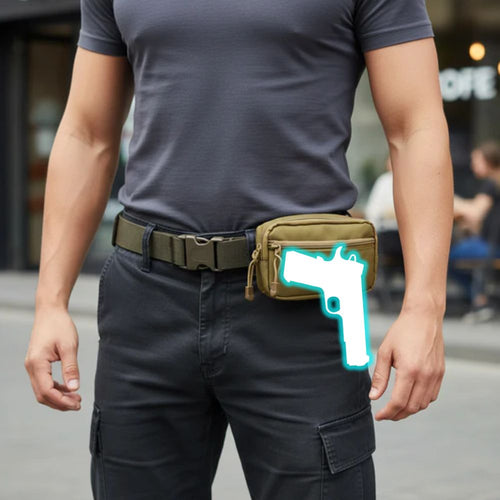 DayShade — Tactical Hip Belt with Concealed Holster